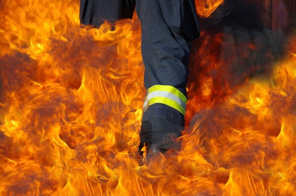 S-Guard Feuerwehr-Überhose HuPF Teil 4, segmentierte Bestreifung EN469:2020 #1